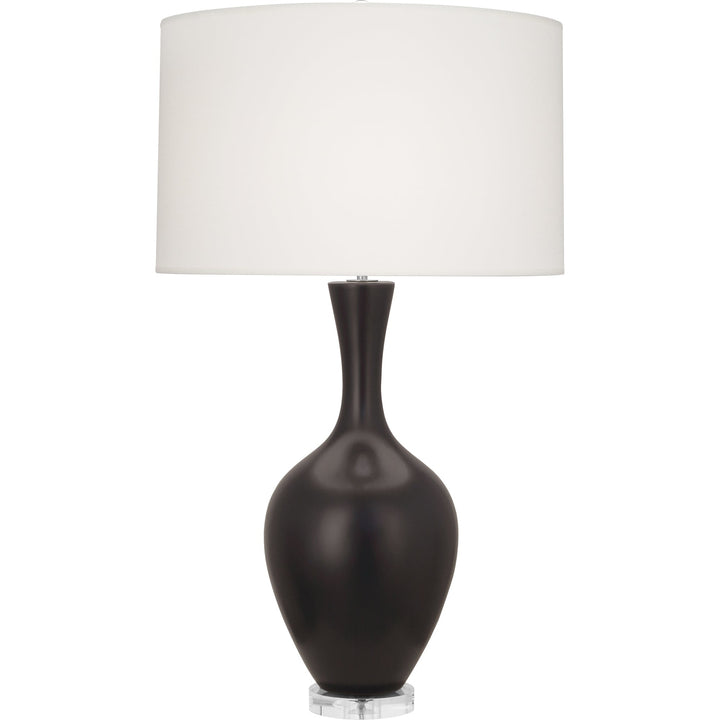 Audrey Table Lamp-Robert Abbey Fine Lighting-ABBEY-MCF80-Table LampsMatte Coffee-26-France and Son