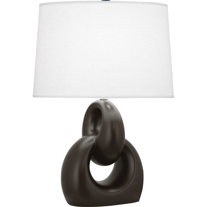 Fusion Table Lamp-Robert Abbey Fine Lighting-ABBEY-MCF81-Table LampsMatte Coffee-28-France and Son