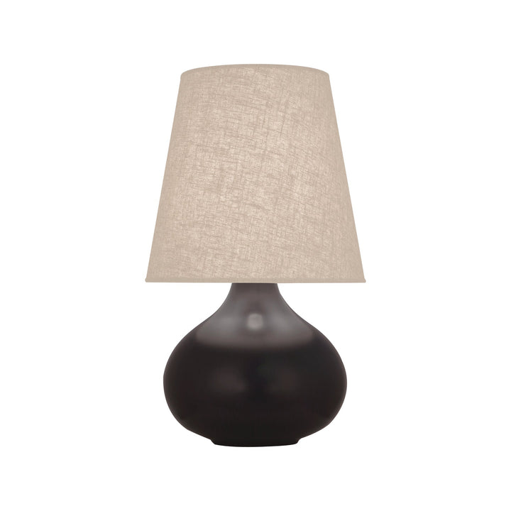 June Accent Lamp-Robert Abbey Fine Lighting-ABBEY-MCF91-Table LampsMatte Coffee-Buff-111-France and Son