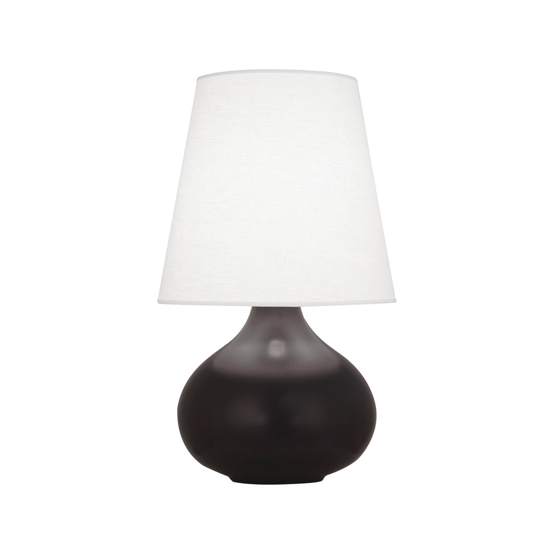 June Accent Lamp-Robert Abbey Fine Lighting-ABBEY-MCF93-Table LampsMatte Coffee-Oyster-112-France and Son