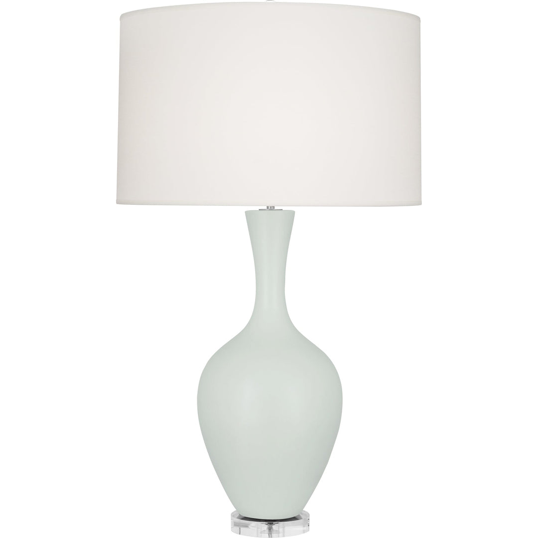 Audrey Table Lamp-Robert Abbey Fine Lighting-ABBEY-MCL80-Table LampsMatte Celadon-27-France and Son