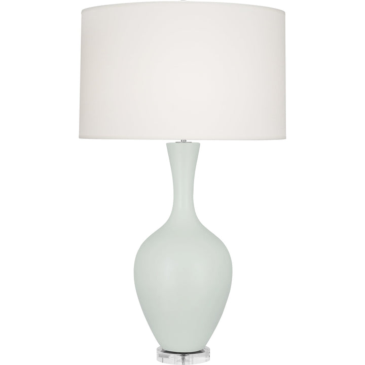 Audrey Table Lamp-Robert Abbey Fine Lighting-ABBEY-MCL80-Table LampsMatte Celadon-27-France and Son