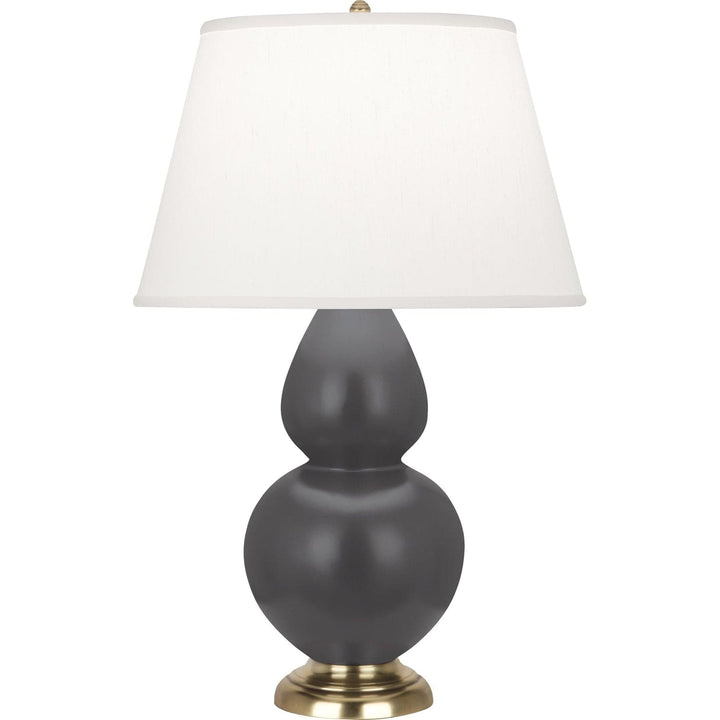 Double Gourd Table Lamp-Robert Abbey Fine Lighting-ABBEY-1660-Table LampsLily-Natural Brass-Ivory-122-France and Son
