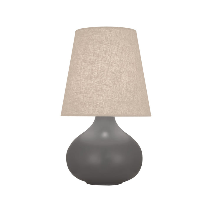 June Accent Lamp-Robert Abbey Fine Lighting-ABBEY-MCR91-Table LampsMatte Ash-Buff-118-France and Son