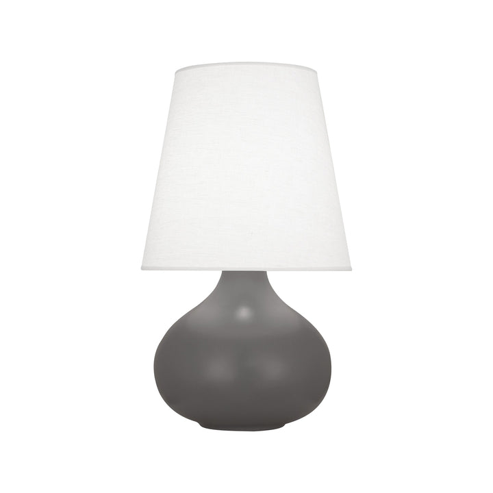 June Accent Lamp-Robert Abbey Fine Lighting-ABBEY-MCR93-Table LampsMatte Ash-Oyster-119-France and Son