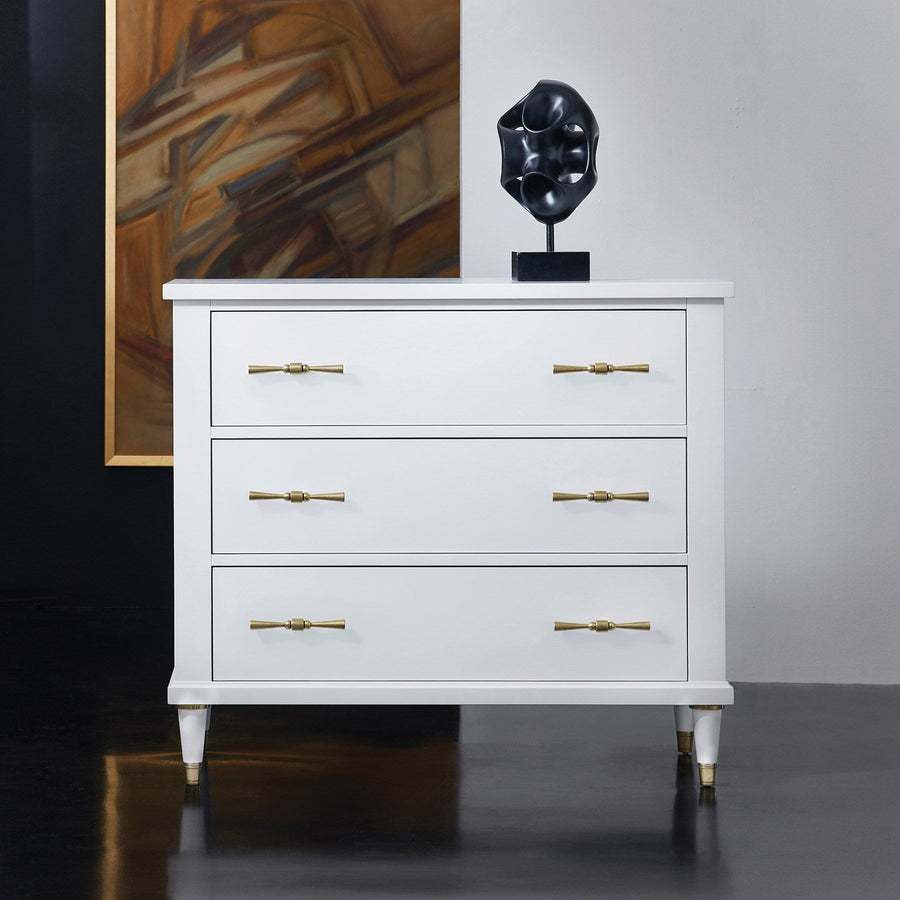 Klein Chest-White-Modern History-MODERN-MH1137F02-Dressers-1-France and Son
