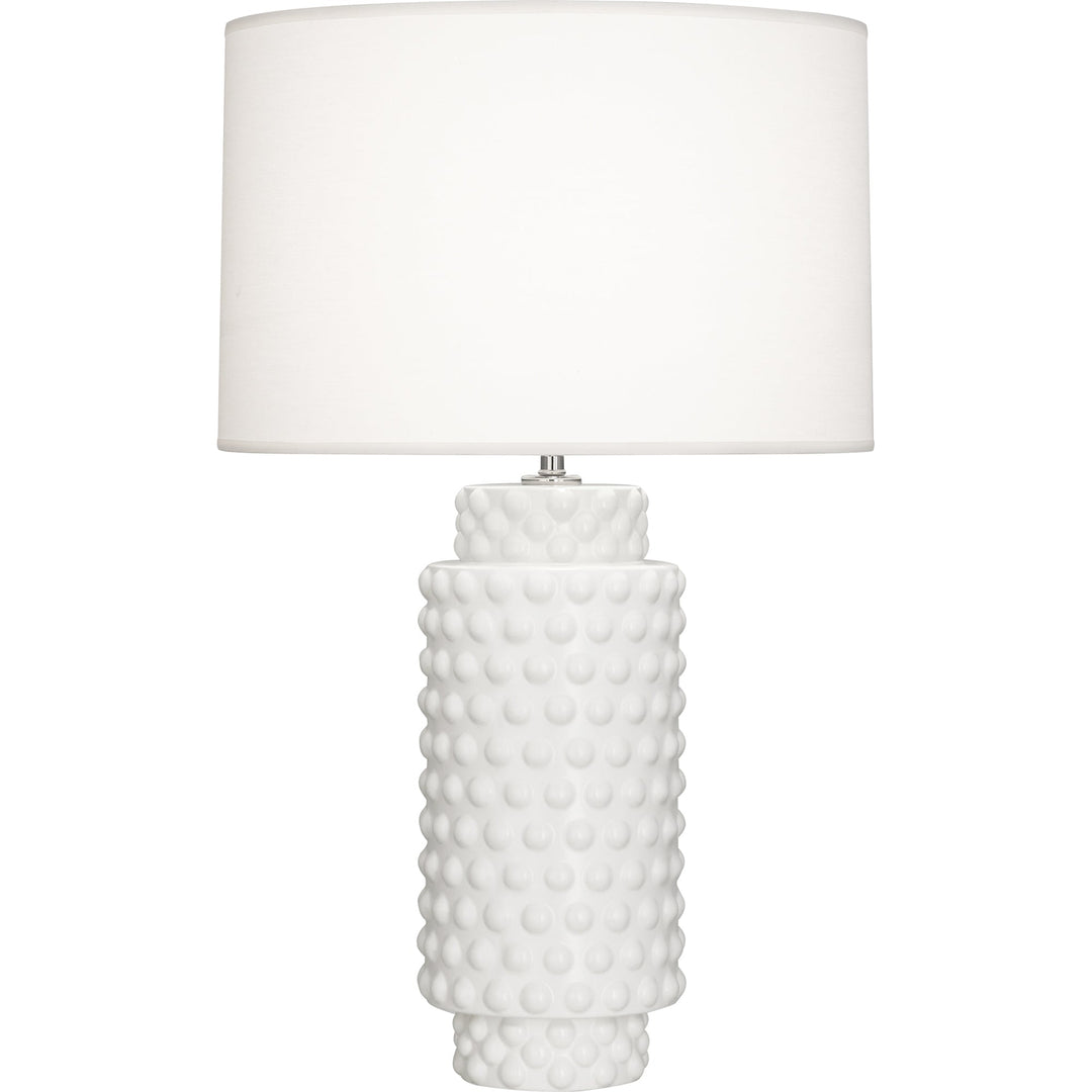 Dolly Table Lamp - Large-Robert Abbey Fine Lighting-ABBEY-MLY08-Table LampsMatte Lily-30-France and Son