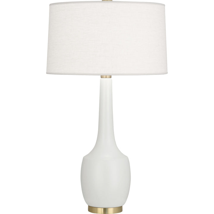 Delilah Table Lamp-Robert Abbey Fine Lighting-ABBEY-MLY70-Table LampsMatte Lily-29-France and Son