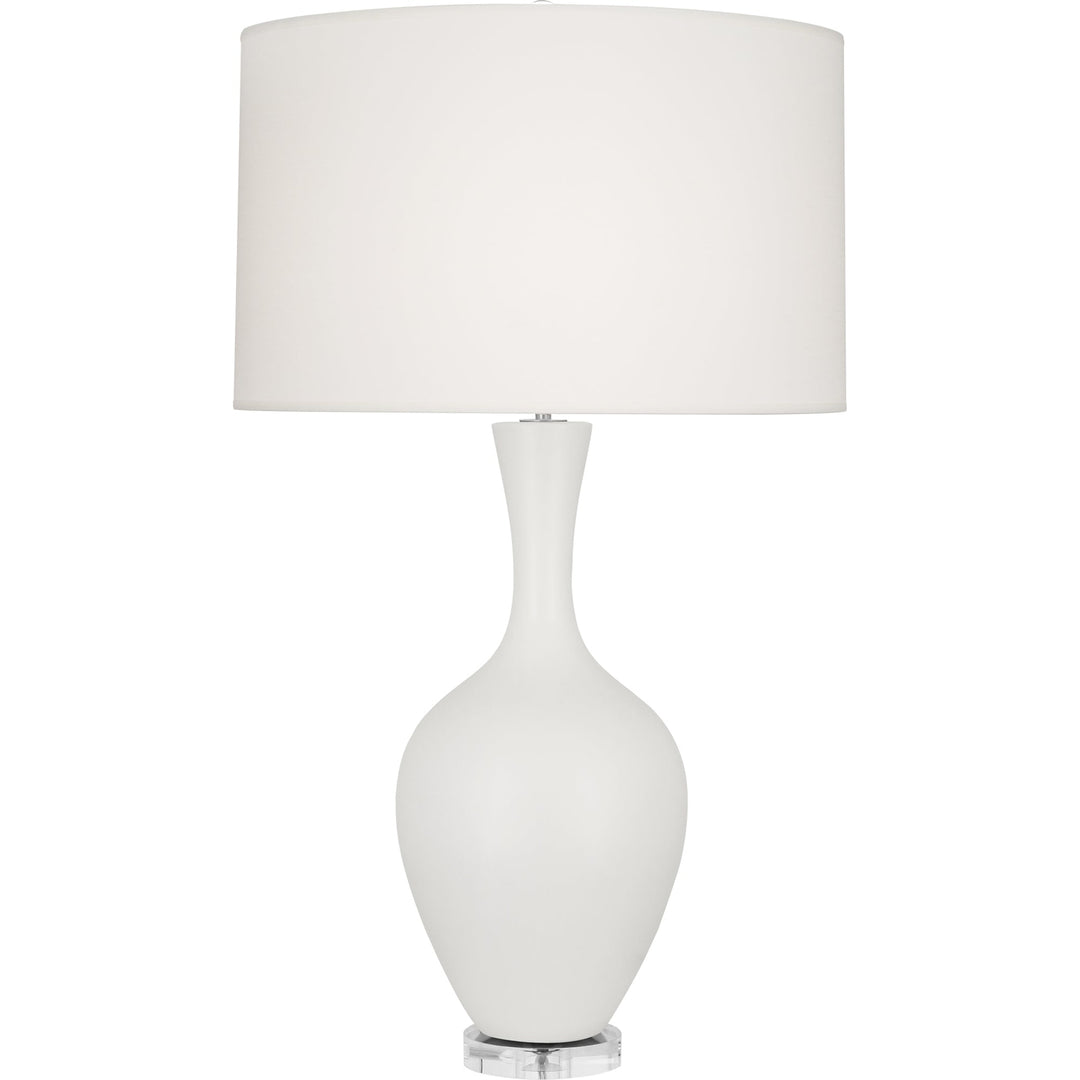 Audrey Table Lamp-Robert Abbey Fine Lighting-ABBEY-MLY80-Table LampsMatte Lily-29-France and Son