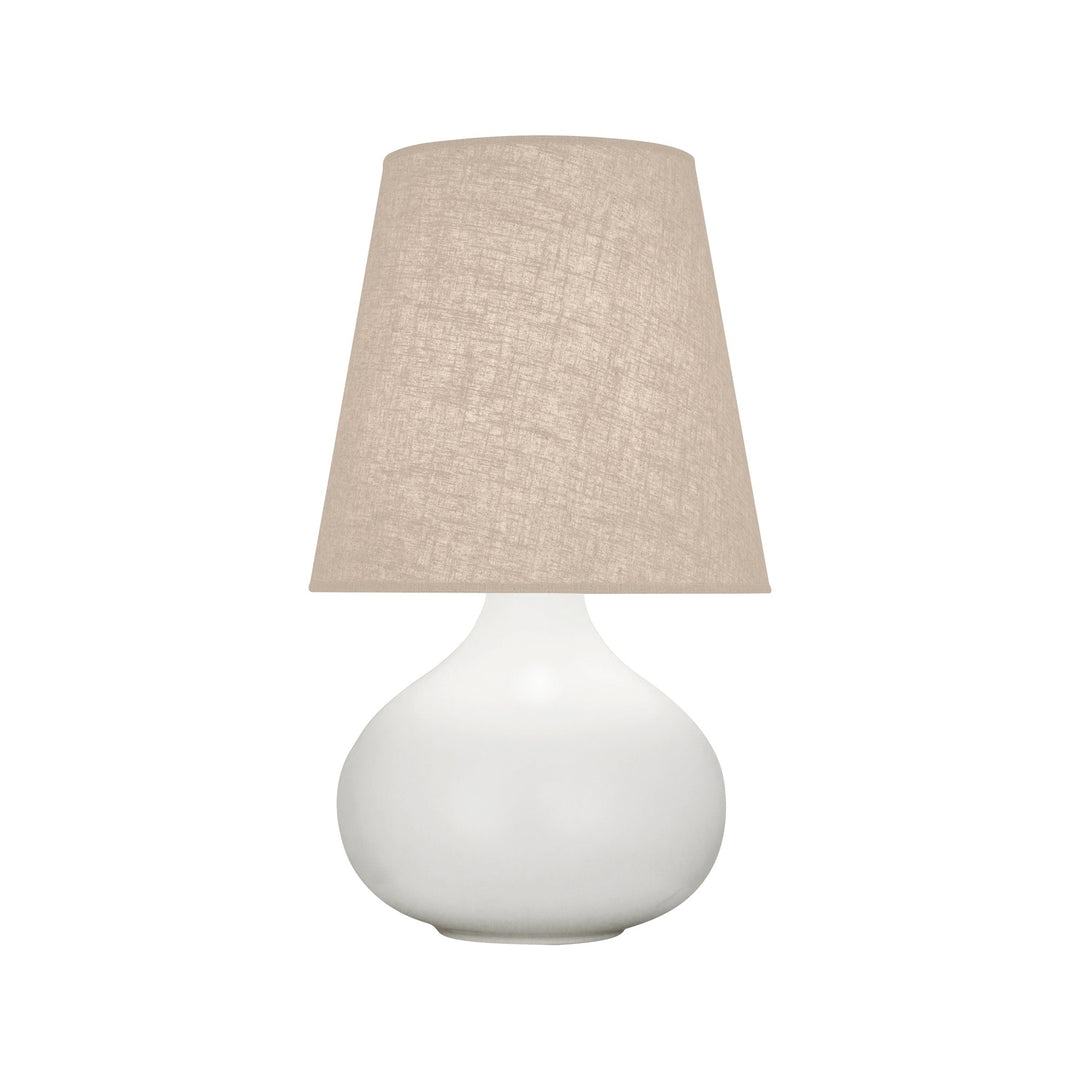 June Accent Lamp-Robert Abbey Fine Lighting-ABBEY-MLY91-Table LampsMatte Lily-Buff-115-France and Son