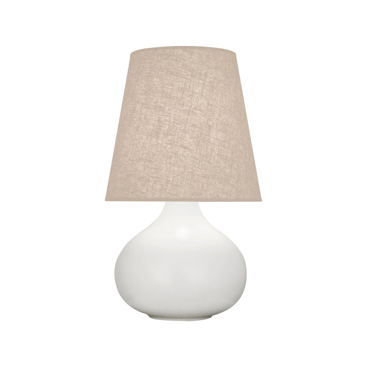 June Accent Lamp-Robert Abbey Fine Lighting-ABBEY-MLY91-Table LampsMatte Lily-Buff-115-France and Son