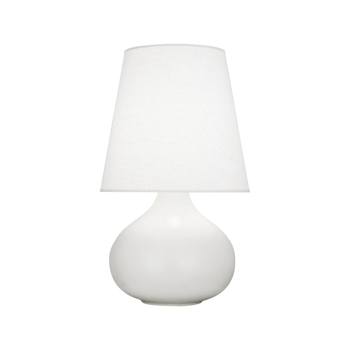 June Accent Lamp-Robert Abbey Fine Lighting-ABBEY-MLY93-Table LampsMatte Lily-Oyster-117-France and Son