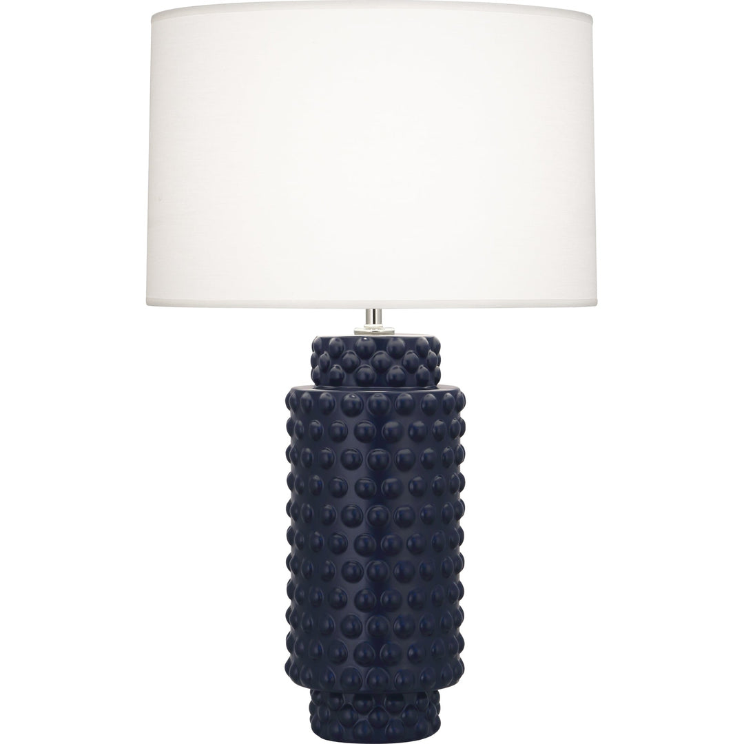 Dolly Table Lamp - Large-Robert Abbey Fine Lighting-ABBEY-MMB08-Table LampsMatte Midnight Blue-29-France and Son