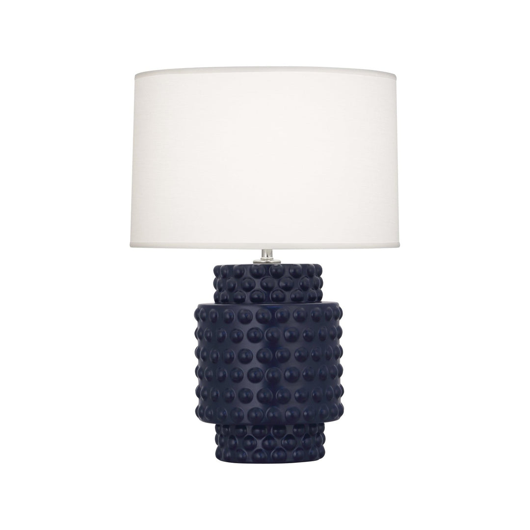 Small Dolly Accent Lamp-Robert Abbey Fine Lighting-ABBEY-MMB09-Table LampsMatte Midnight Blue-35-France and Son