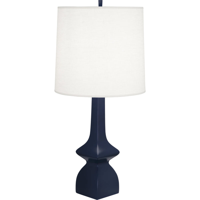 Jasmine Table Lamp-Robert Abbey Fine Lighting-ABBEY-MMB10-Table LampsMatte Midnight Blue-30-France and Son