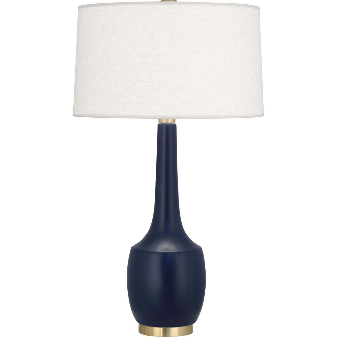 Delilah Table Lamp-Robert Abbey Fine Lighting-ABBEY-MMB70-Table LampsMatte Midnight Blue-28-France and Son
