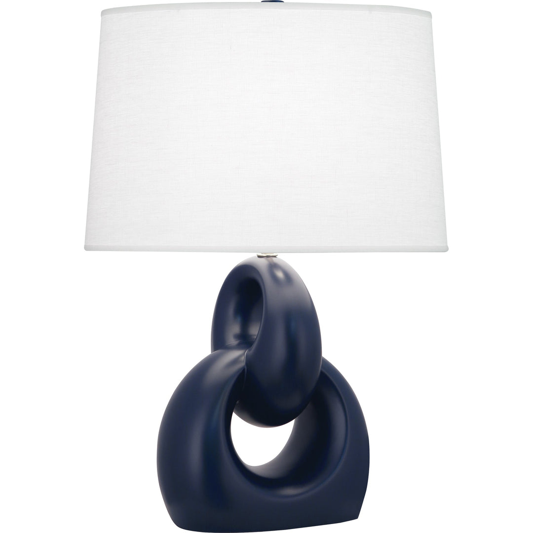 Fusion Table Lamp-Robert Abbey Fine Lighting-ABBEY-MMB81-Table LampsMatte Midnight Blue-30-France and Son