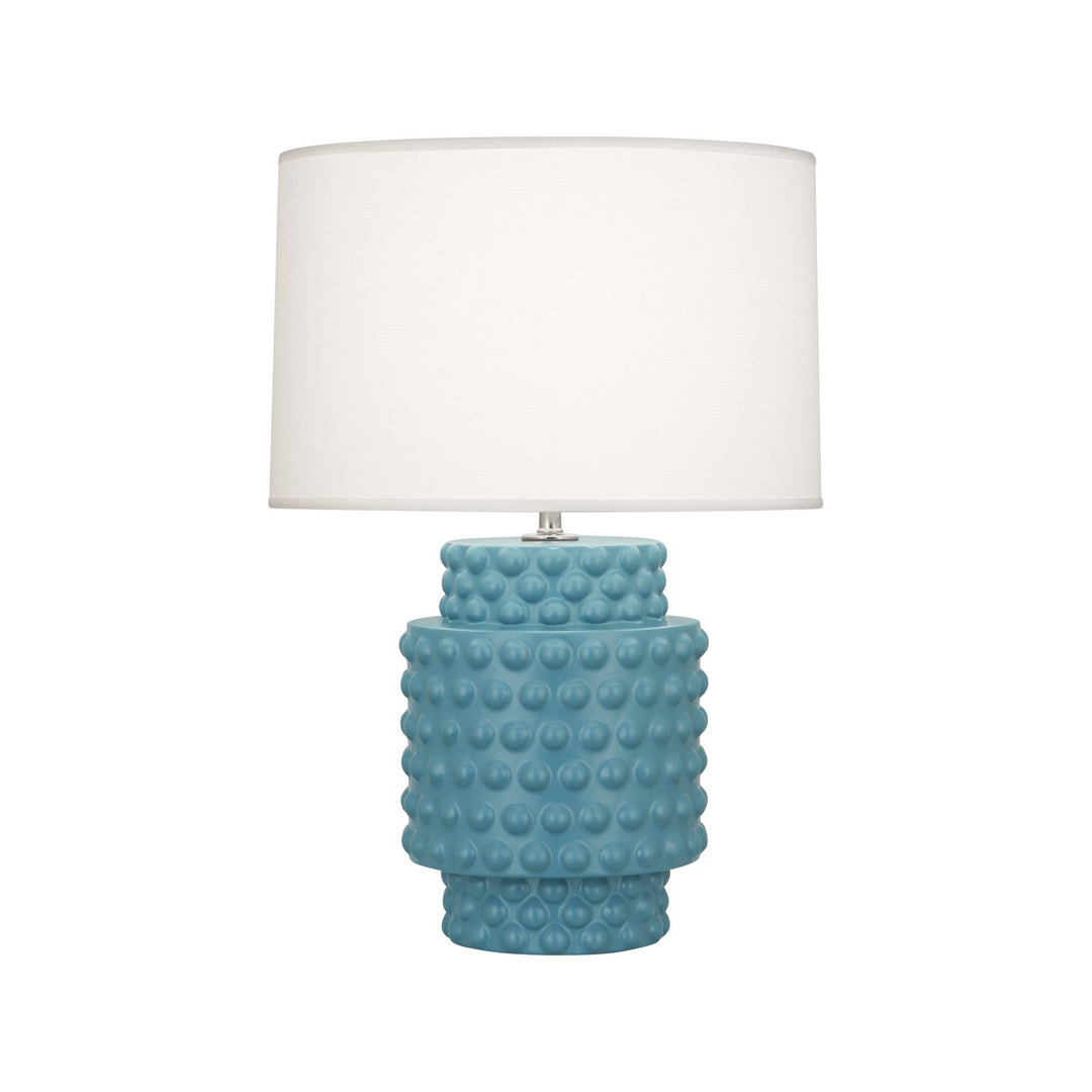 Small Dolly Accent Lamp-Robert Abbey Fine Lighting-ABBEY-MOB09-Table LampsMatte Steel Blue-44-France and Son