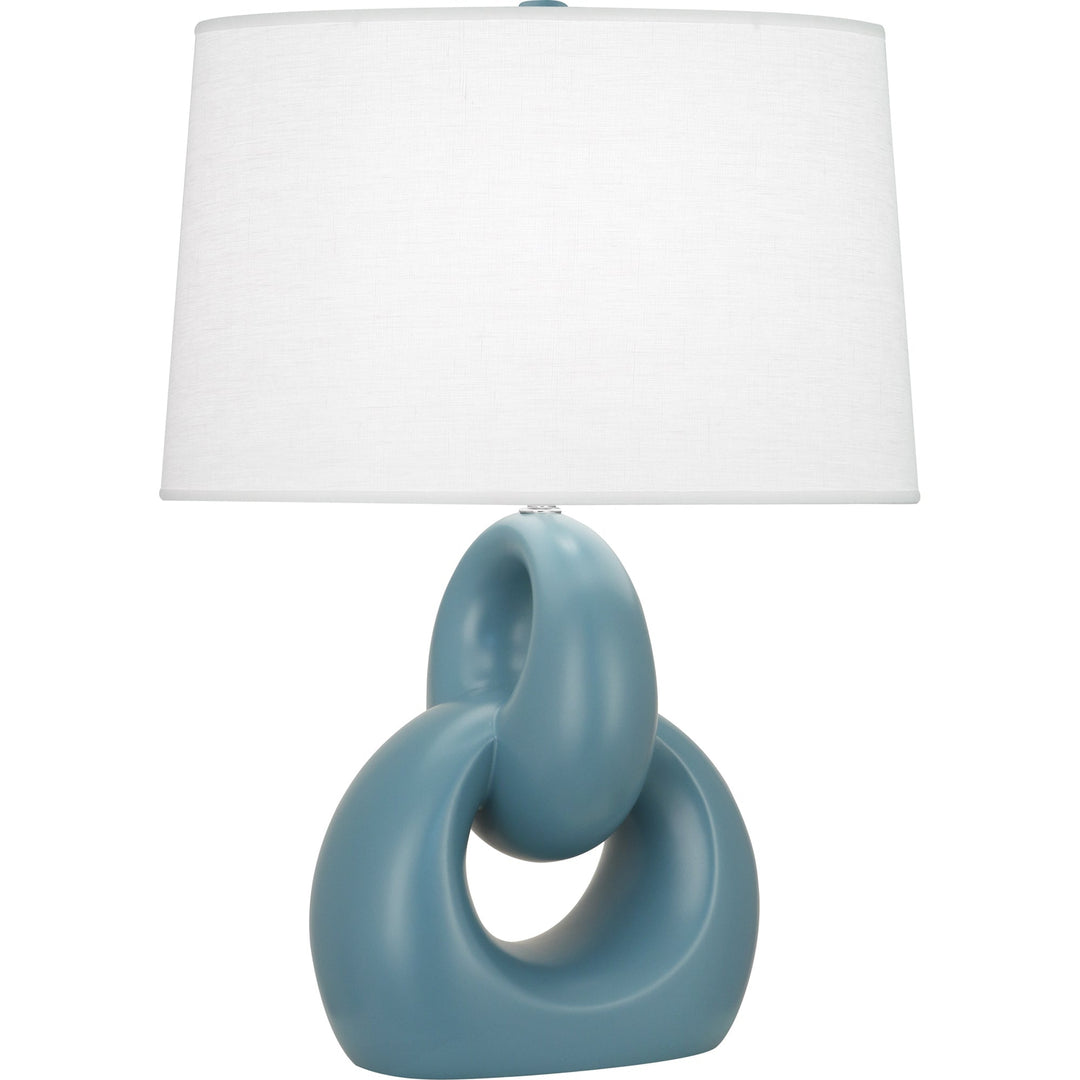 Fusion Table Lamp-Robert Abbey Fine Lighting-ABBEY-MOB81-Table LampsMatte Steel Blue-33-France and Son