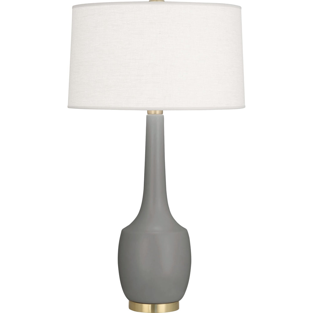 Delilah Table Lamp-Robert Abbey Fine Lighting-ABBEY-MST70-Table LampsMatte Smoky Taupe-32-France and Son