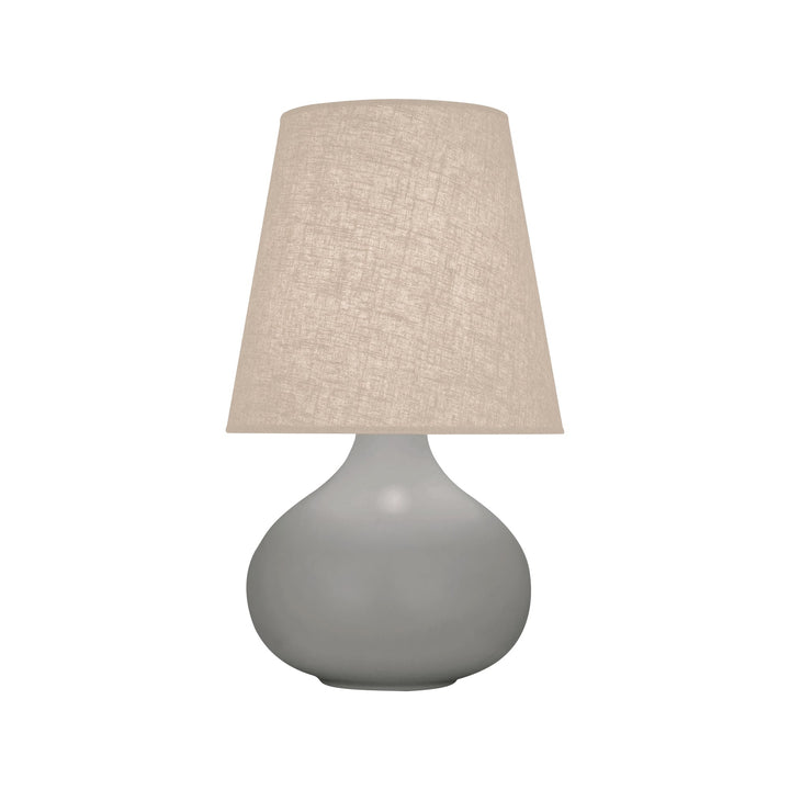 June Accent Lamp-Robert Abbey Fine Lighting-ABBEY-MST91-Table LampsMatte Smoky Taupe-Buff-120-France and Son