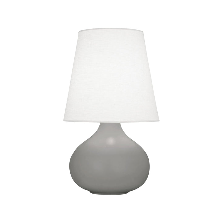 June Accent Lamp-Robert Abbey Fine Lighting-ABBEY-MST93-Table LampsMatte Smoky Taupe-Oyster-121-France and Son
