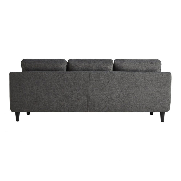 Belagio Sofa Bed With Chaise Charcoal Right-Moes-MOE-MT-1019-07-R-Sofas-5-France and Son