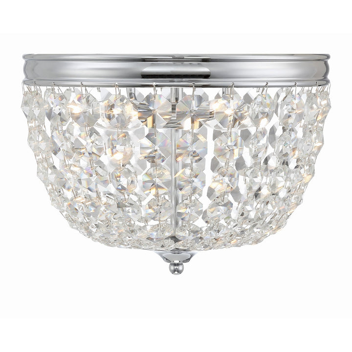 Nola 2 Light Ceiling Mount-Crystorama Lighting Company-CRYSTO-NOL-312-CH-CL-MWP-Flush MountsPolished Chrome-2-France and Son