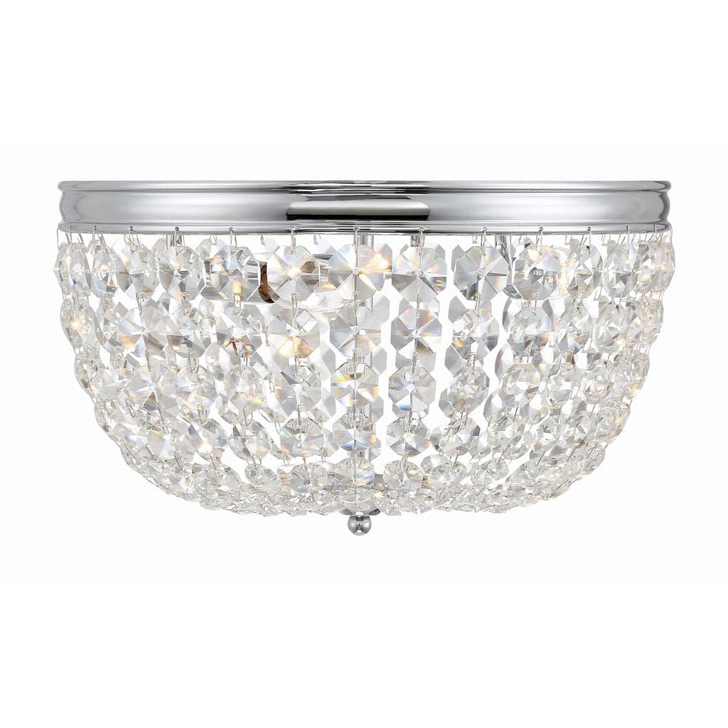 Nola 3 Light Ceiling Mount-Crystorama Lighting Company-CRYSTO-NOL-314-CH-CL-MWP-Flush MountsPolished Chrome-3-France and Son