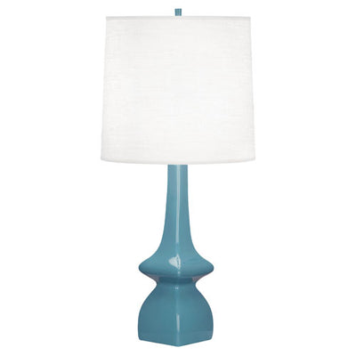 Jasmine Table Lamp-Robert Abbey Fine Lighting-ABBEY-OB210-Table LampsSteel Blue-17-France and Son