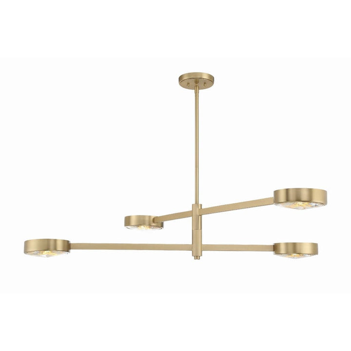 Orson 4 Light Chandelier-Crystorama Lighting Company-CRYSTO-ORS-734-MG-Chandeliers-1-France and Son