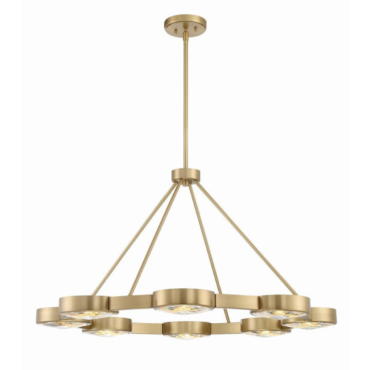 Orson 8 Light Pendant-Crystorama Lighting Company-CRYSTO-ORS-738-MG-Pendants-1-France and Son