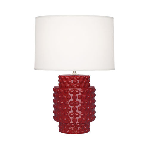 Small Dolly Accent Lamp-Robert Abbey Fine Lighting-ABBEY-OX801-Table LampsOxblood-21-France and Son