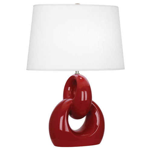 Fusion Table Lamp-Robert Abbey Fine Lighting-ABBEY-OX981-Table LampsOxblood-20-France and Son