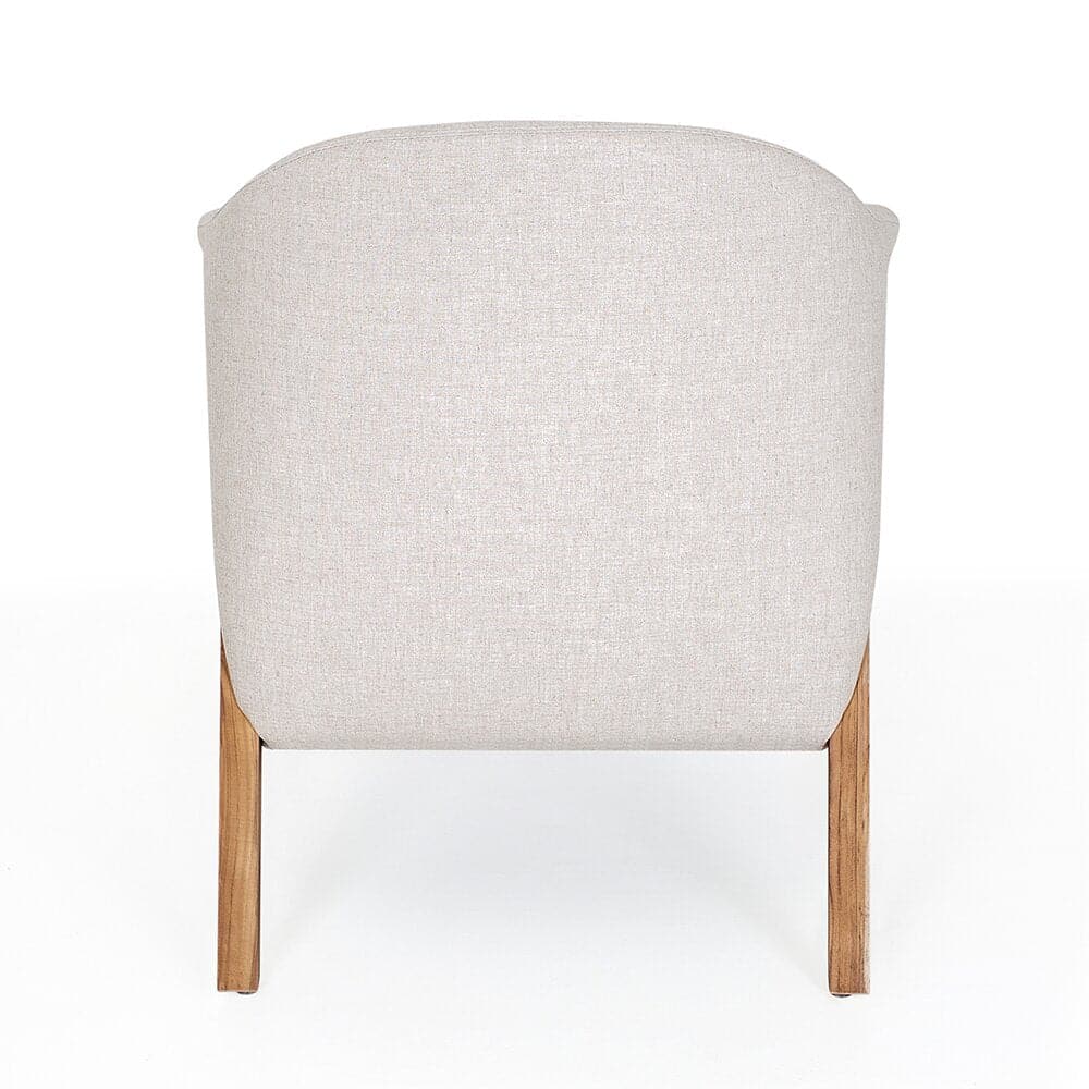 Uultis Osa Solid Wood Armchair-Uultis-UULTIS-50080412-Lounge ChairsTeak / Beige-7-France and Son