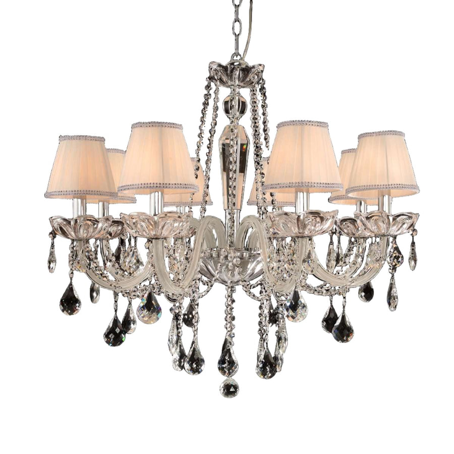 Belle Crystal Chandelier-France & Son-P72748-Chandeliers-1-France and Son