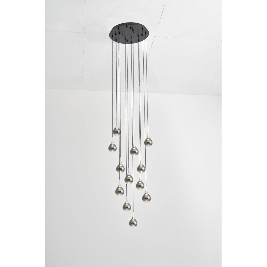 Pao Pao 12 Light Pendant-Seed Design-SEED-SLD-1013P12-CRM-PendantsWithout ring-Chrome-1-France and Son