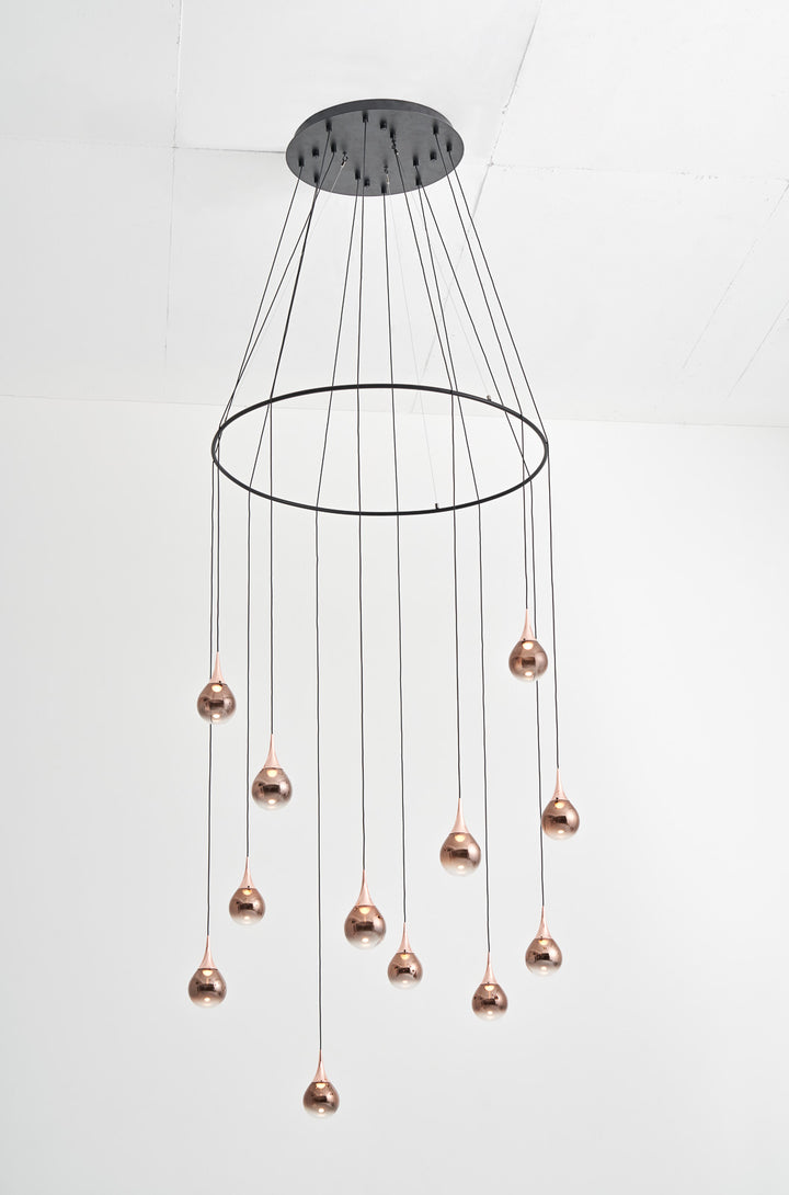 Pao Pao 12 Light Pendant-Seed Design-SEED-SLD-1013PC12-CPR-PendantsWith ring-Copper-11-France and Son