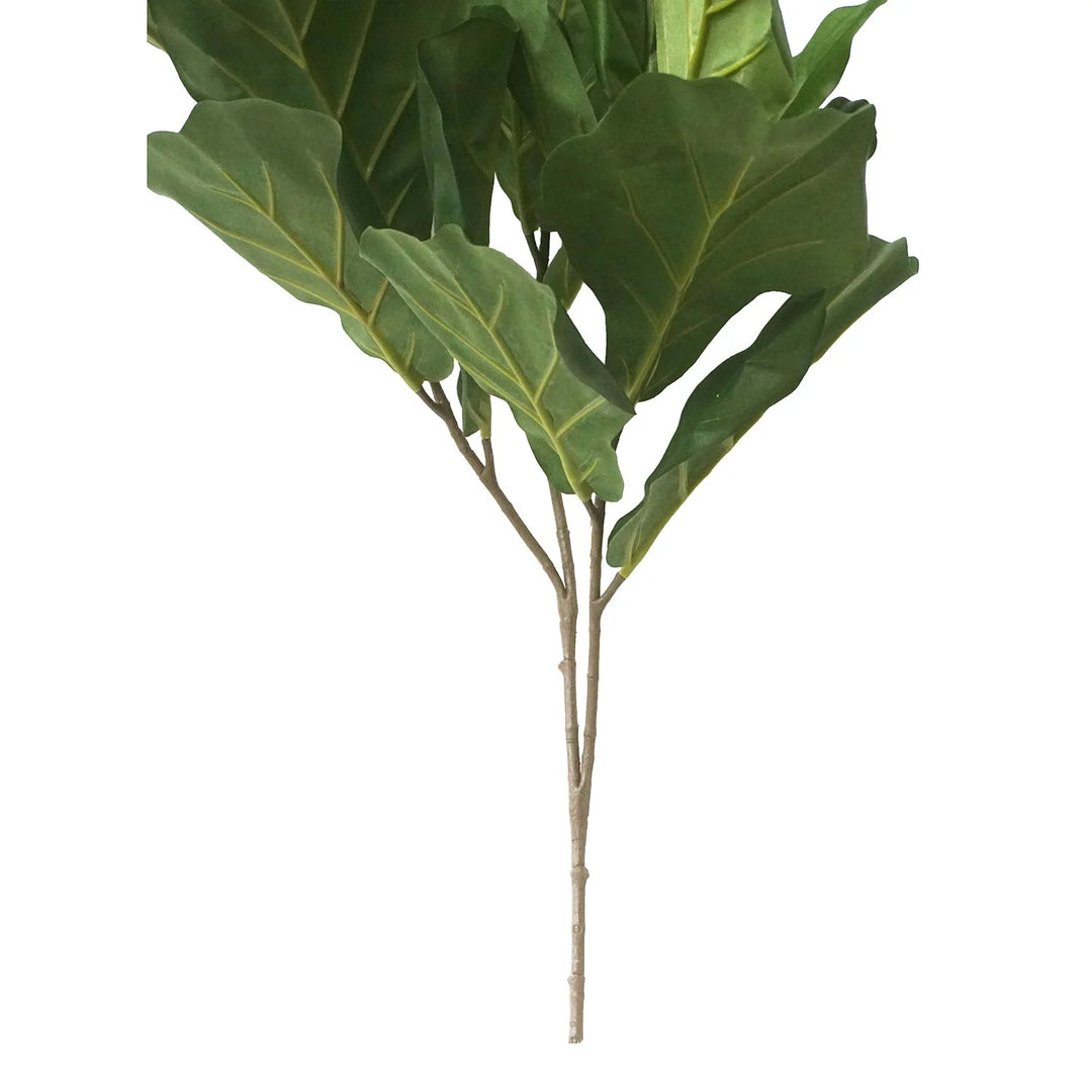 Fiddle Leaf Branch-Gold Leaf Design Group-GOLDL-PB7475-22-PlantersFiddle Leaf Branch x 2 - Set of 12-5-France and Son
