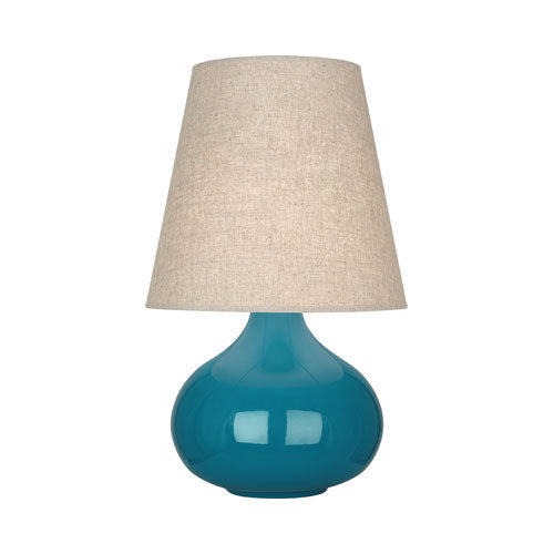 June Accent Lamp-Robert Abbey Fine Lighting-ABBEY-AM91-Table LampsAmethyst-Buff-32-France and Son