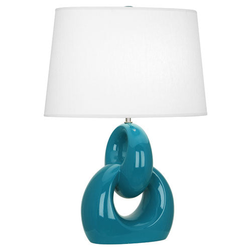 Fusion Table Lamp-Robert Abbey Fine Lighting-ABBEY-PC981-Table LampsPeacock-21-France and Son