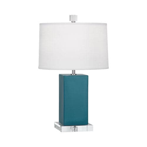 Harvey Accent Lamp 4"-Robert Abbey Fine Lighting-ABBEY-PC990-Table LampsPeacock-9-France and Son