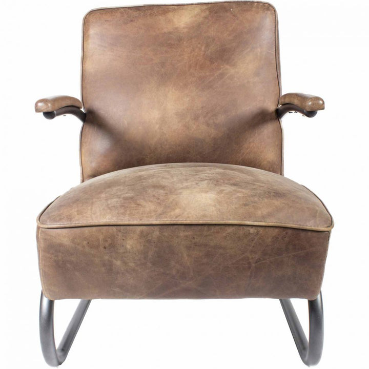 Perth Club Chair Light Brown-Moes-MOE-PK-1022-03-Lounge Chairs-3-France and Son