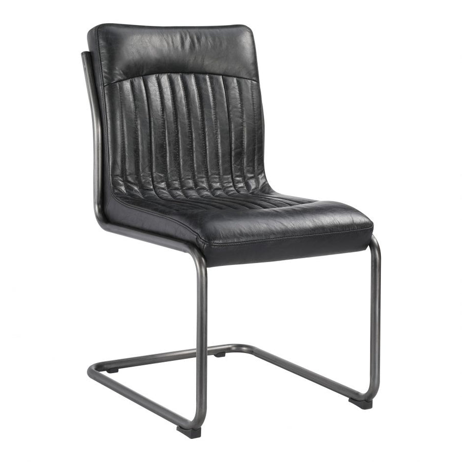 Ansel Dining Chair Black-Moes-MOE-PK-1043-02-Dining Chairs-1-France and Son