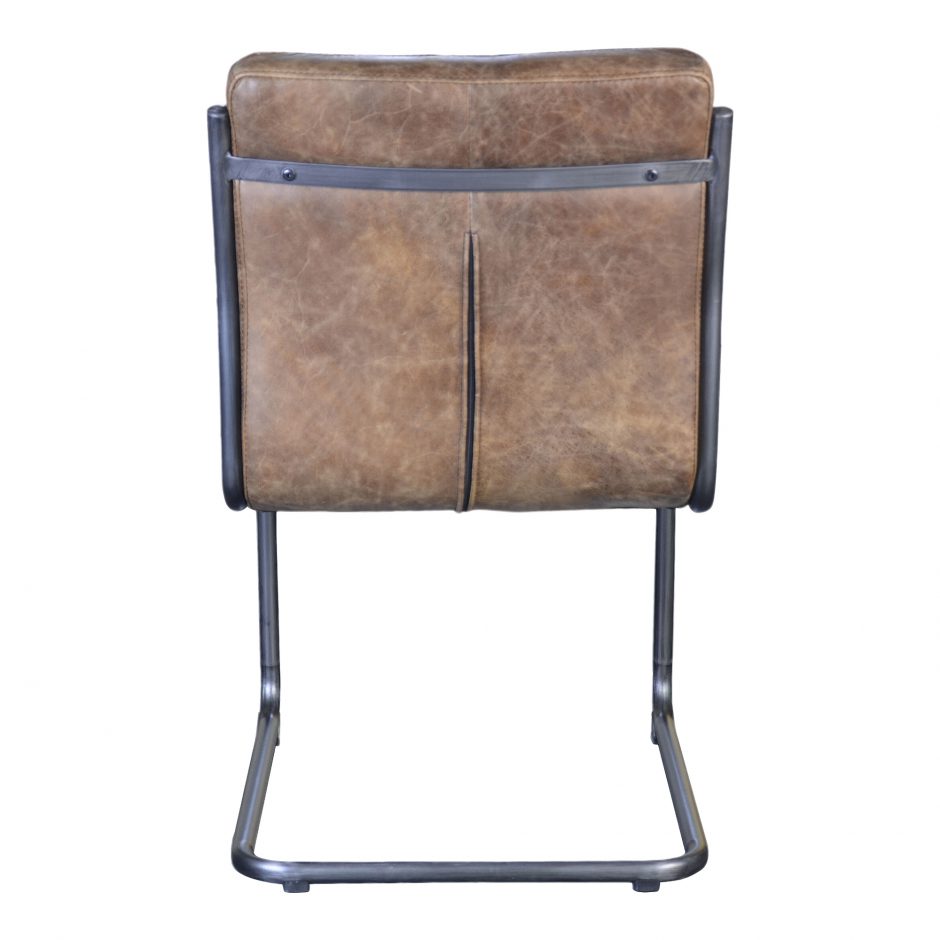 Ansel Dining Chair Light Brown-Moes-MOE-PK-1043-03-Dining Chairs-4-France and Son