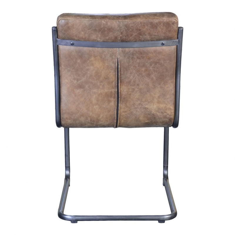 Ansel Dining Chair Light Brown-Moes-MOE-PK-1043-03-Dining Chairs-4-France and Son