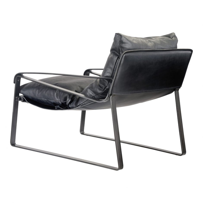 Connor Club Chair Black-Moes-MOE-PK-1044-02-Lounge Chairs-5-France and Son