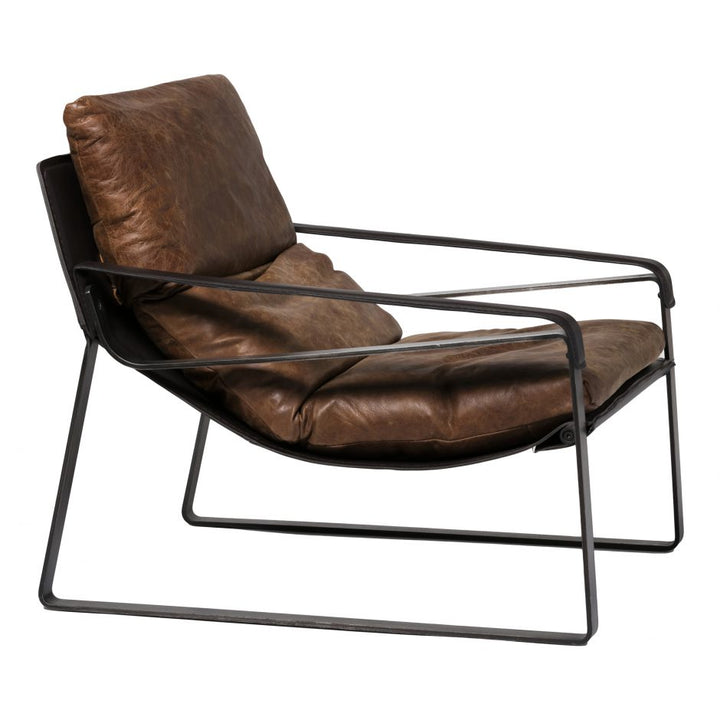 Connor Club Chair - Brown-Moes-MOE-PK-1044-14-Lounge Chairs-4-France and Son
