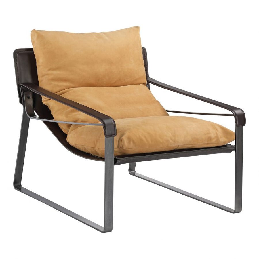 Connor Club Chair Tan-Moes-MOE-PK-1044-40-Lounge Chairs-1-France and Son