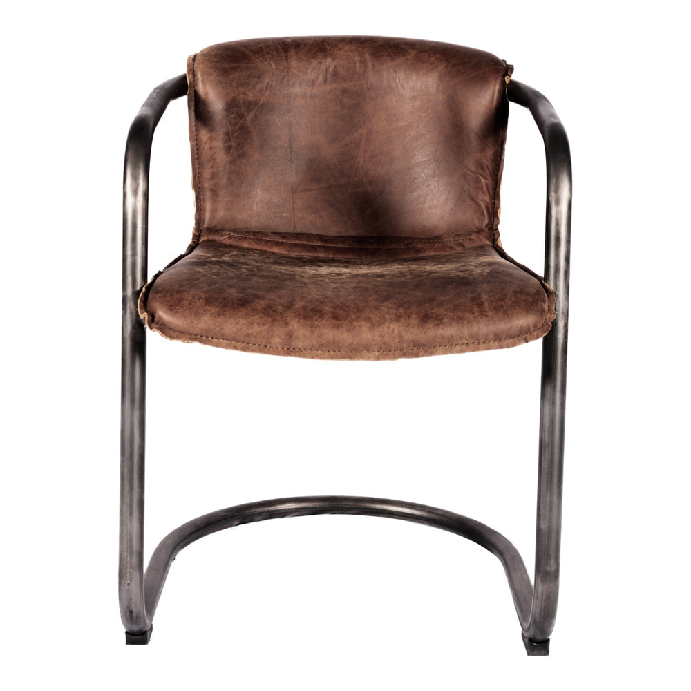 Benedict Dining Chair Light Brown-Moes-MOE-PK-1048-03-Dining Chairs-2-France and Son
